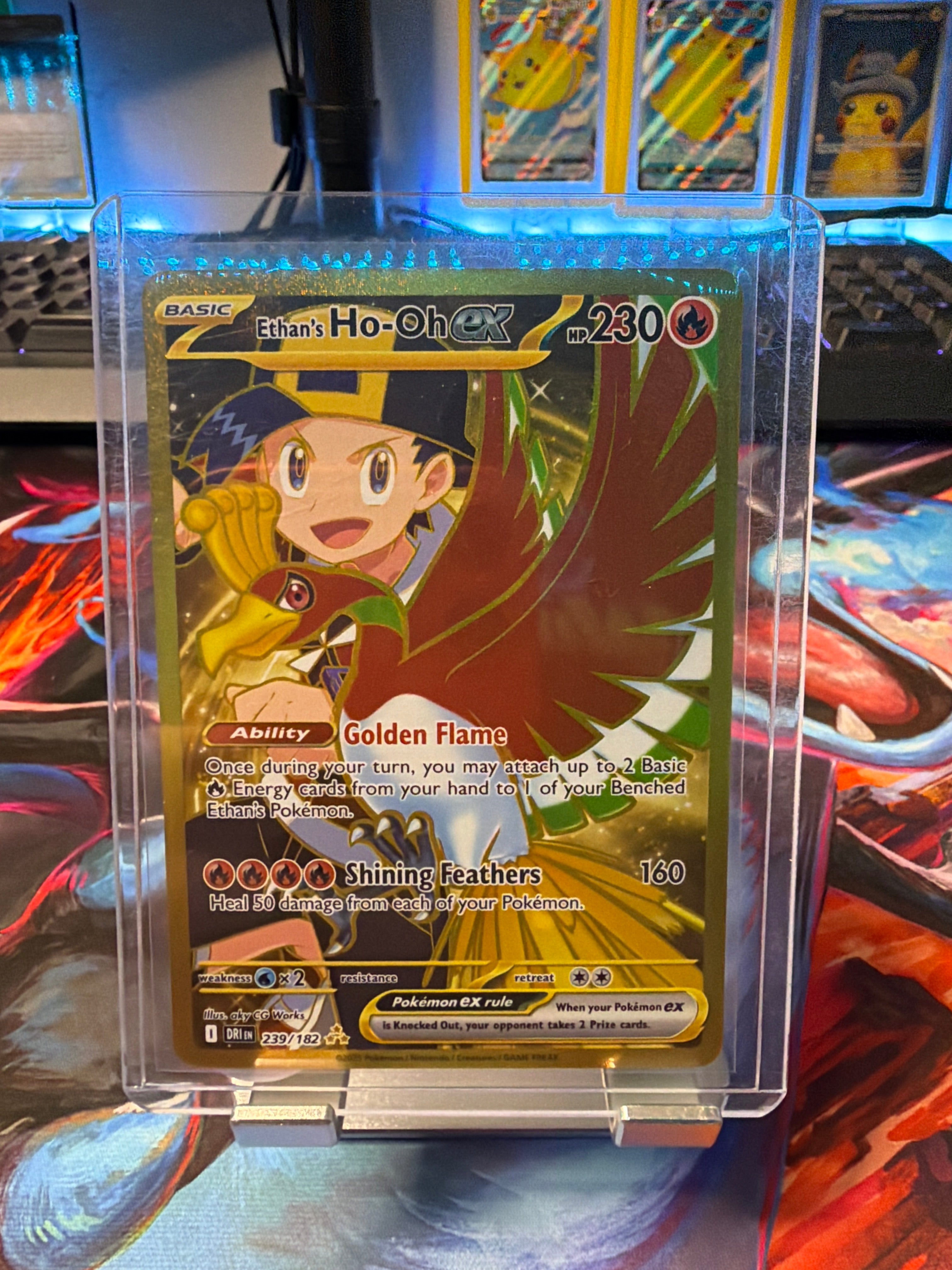 Ethan’s Ho-oh ex Gold Card