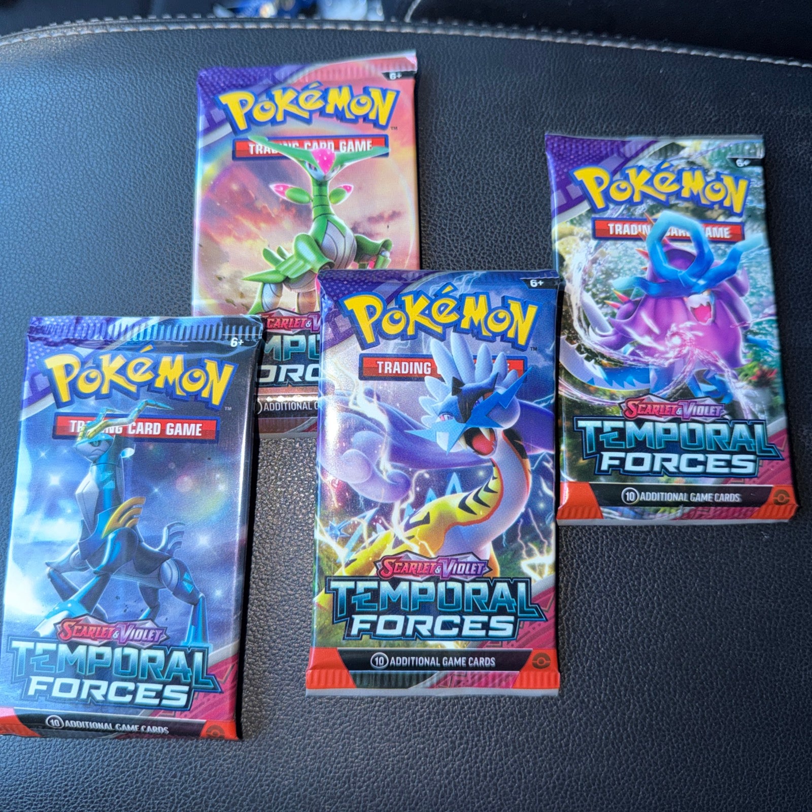 Scarlet and Violet Temporal Forces Booster Packs