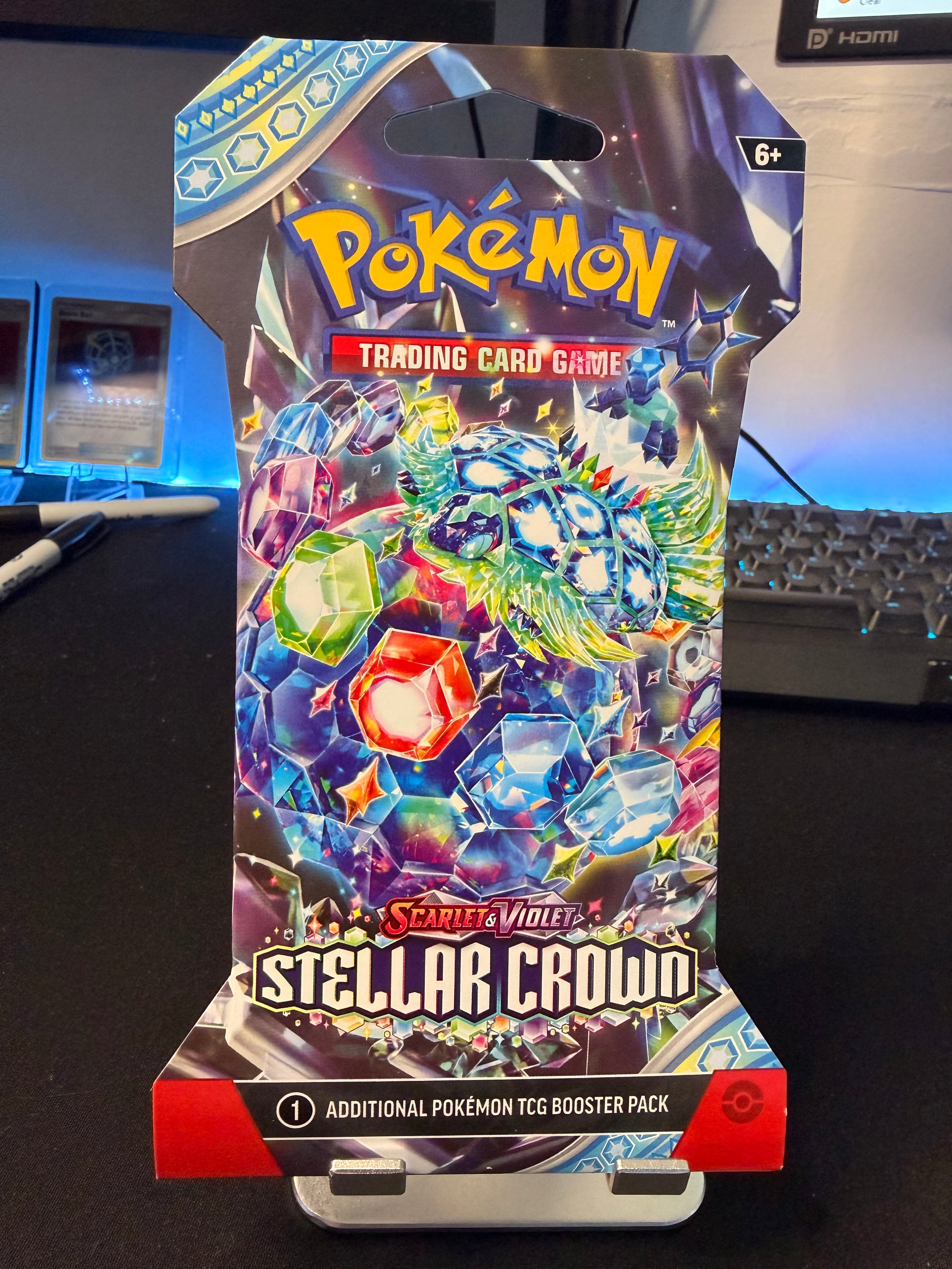Stellar Crown Sleeved Booster Pack