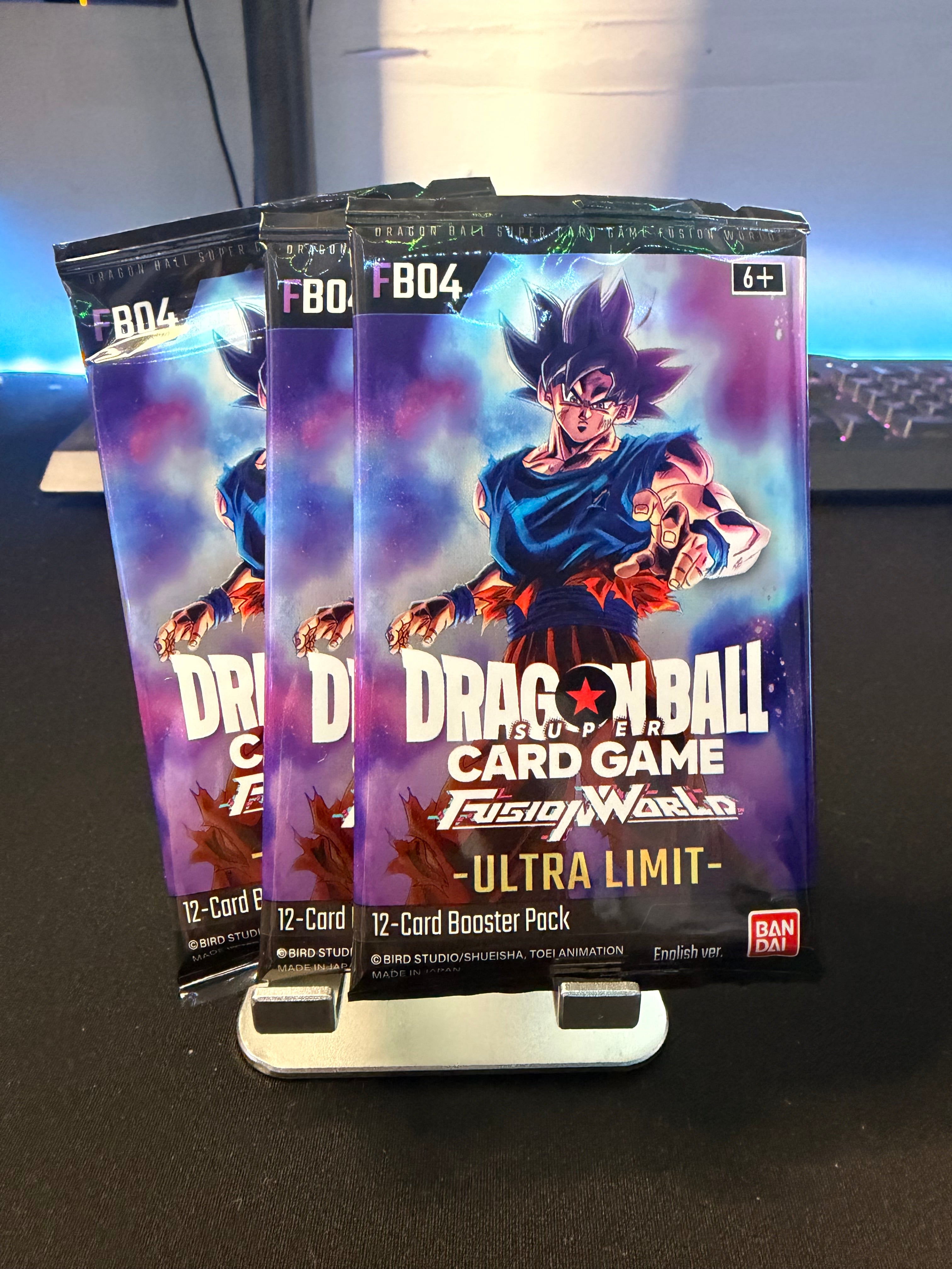 DRAGON BALL ULTRA LIMIT BOOSTER PACKS